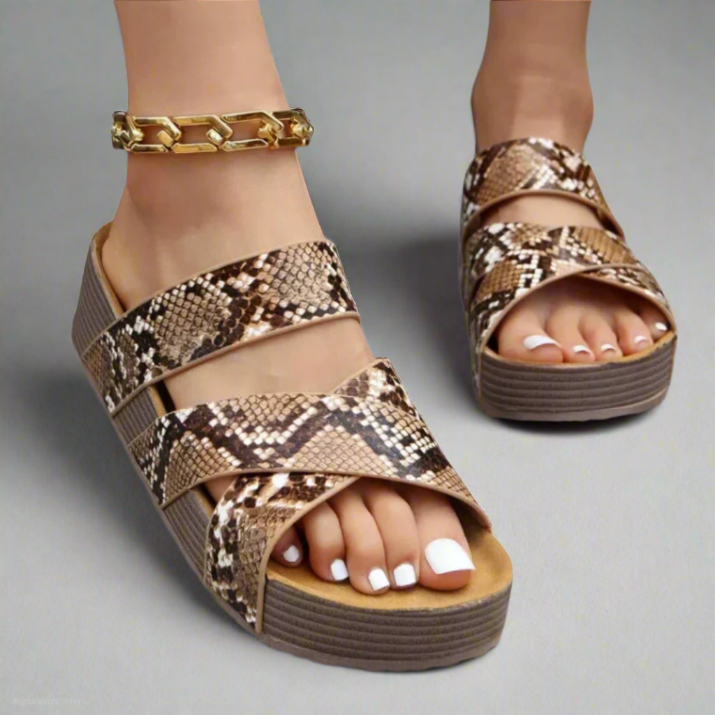 Cushioned Orthopedic Sandals with Ergonomic Sole and Breathable Design
