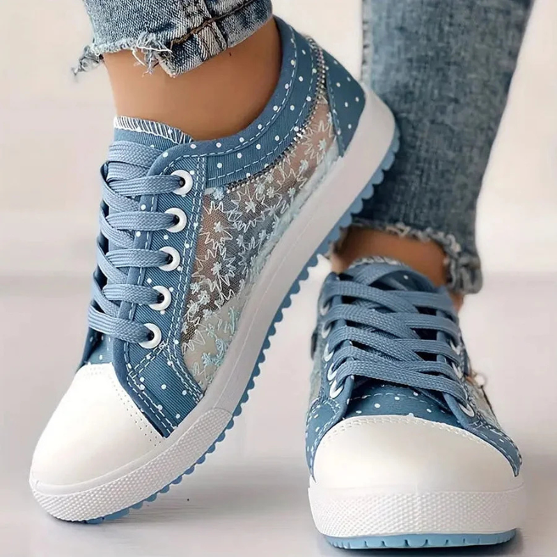 Women's Orthopedic Sneakers with Arch Support and Spacious Toe Box