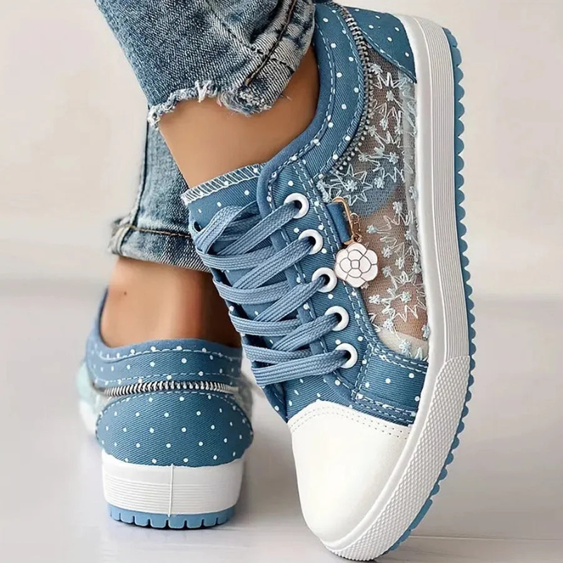 Women's Orthopedic Sneakers with Arch Support and Spacious Toe Box