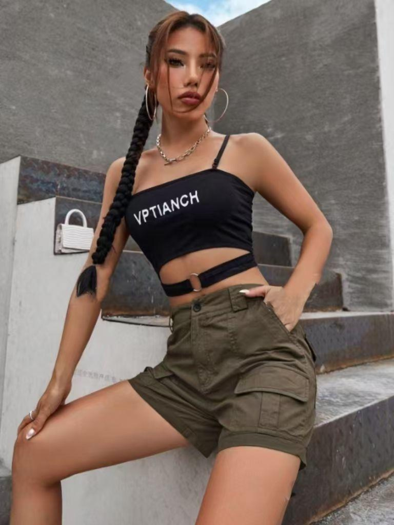 Cargo Shorts with Multiple Utility Pockets and Breathable Fabric, Relaxed Fit