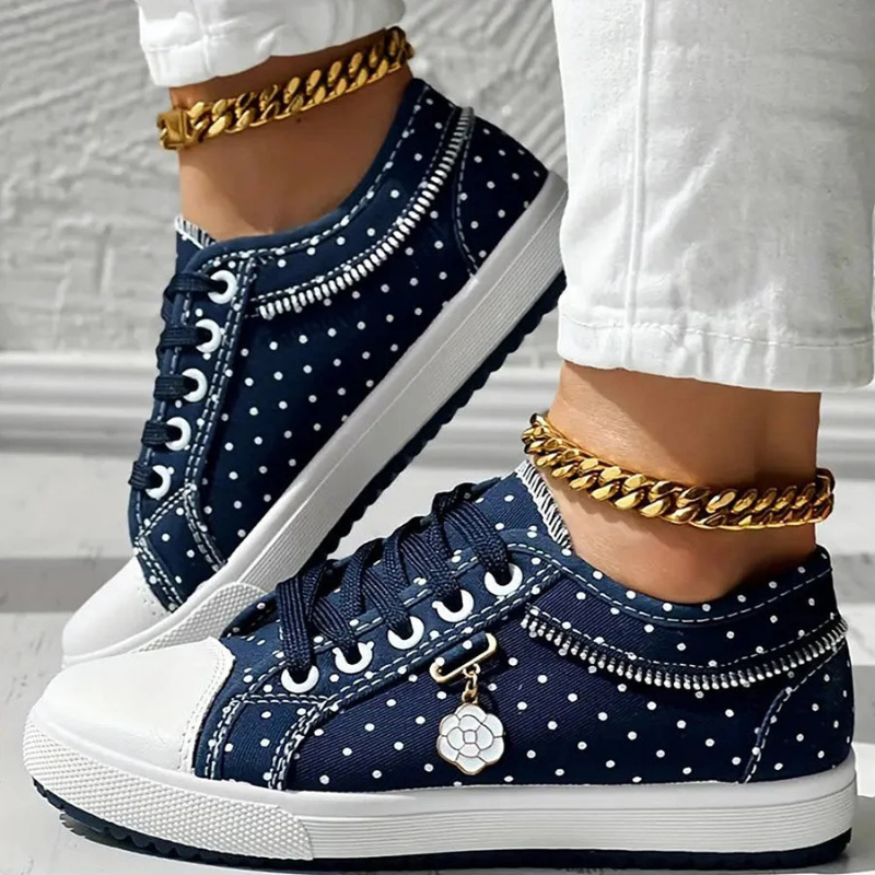 Women's Orthopedic Sneakers with Arch Support and Spacious Toe Box