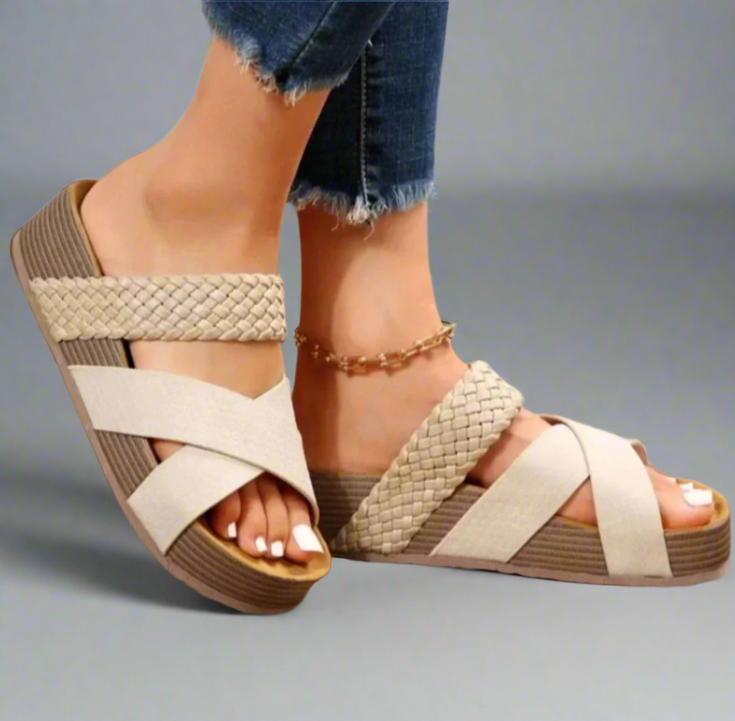 Cushioned Orthopedic Sandals with Ergonomic Sole and Breathable Design