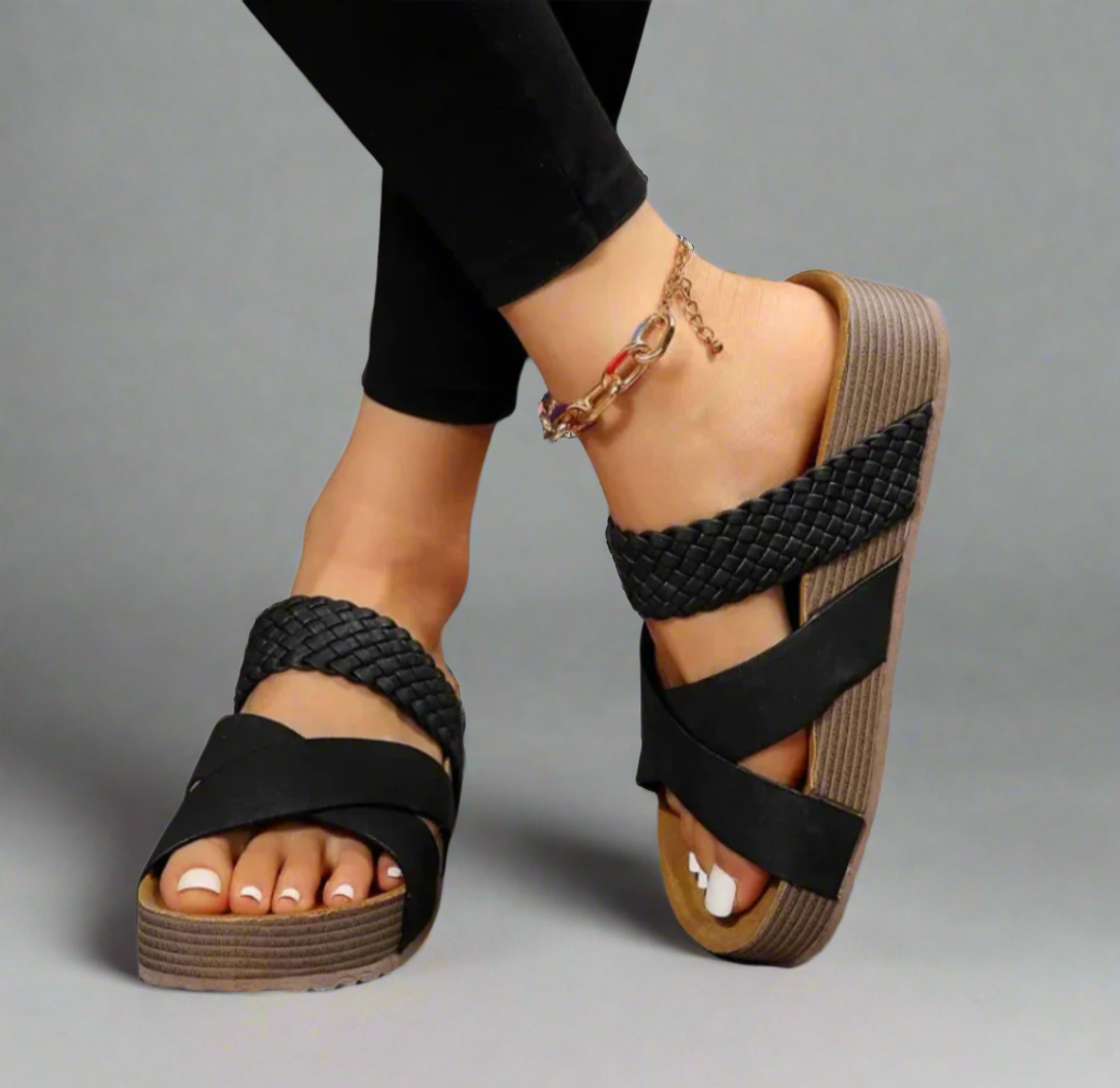 Cushioned Orthopedic Sandals with Ergonomic Sole and Breathable Design