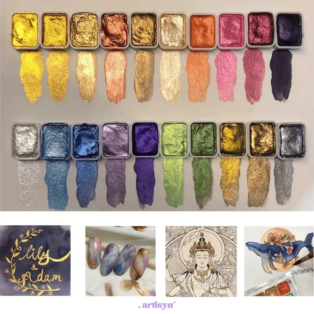 Watercolor Set for Easy Art Creation with LumaColor