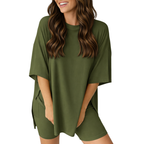 Two Piece Lounge Set with Cozy Design