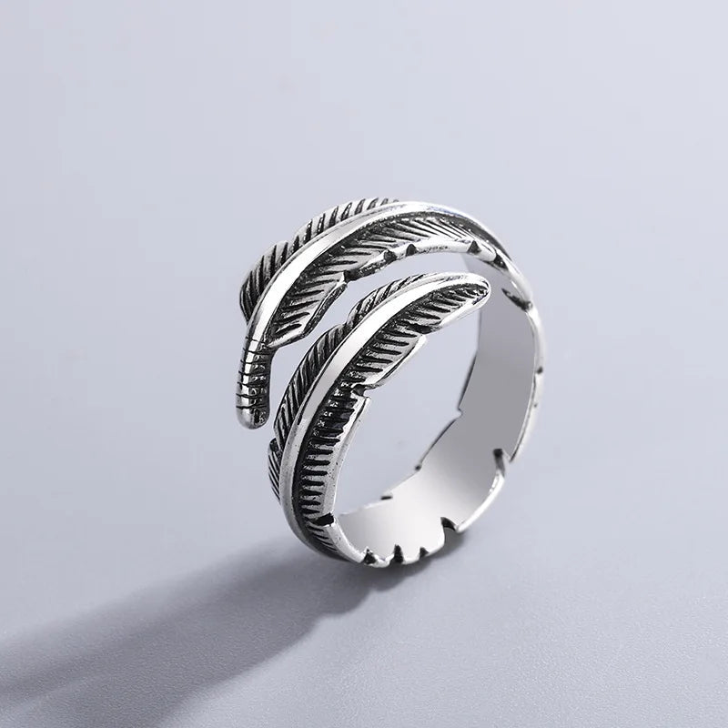 Adjustable Sterling Silver Memorial Ring with Hypoallergenic Design