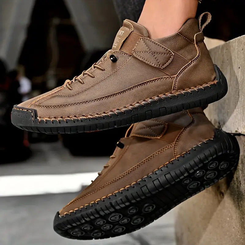 Orthopedic Sneakers with Adaptive Cushioning and Breathable Upper, Slip-On Design