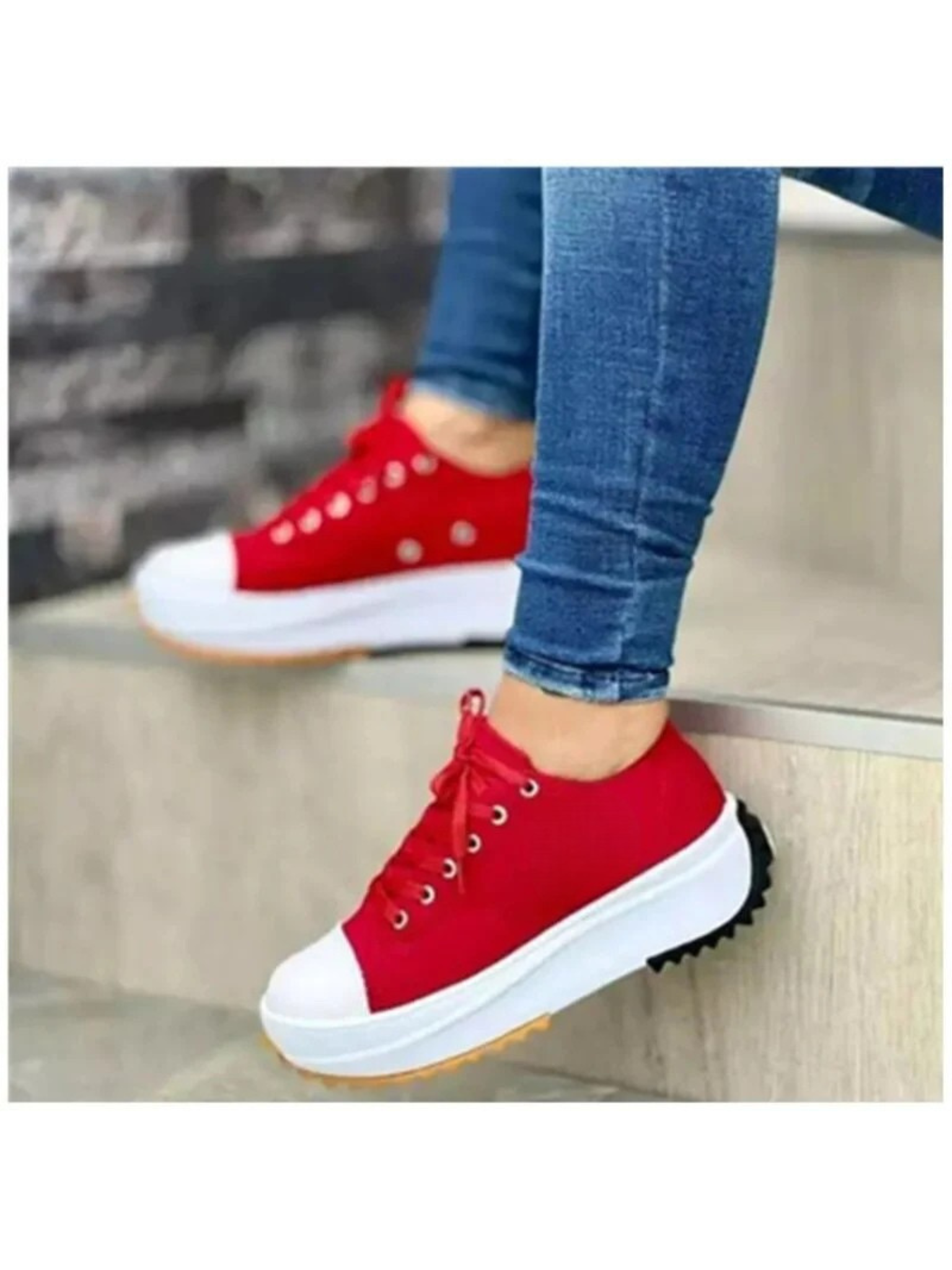 Orthopedic Walking Sneakers for Women with Arch Support and Shock-Absorbing Sole
