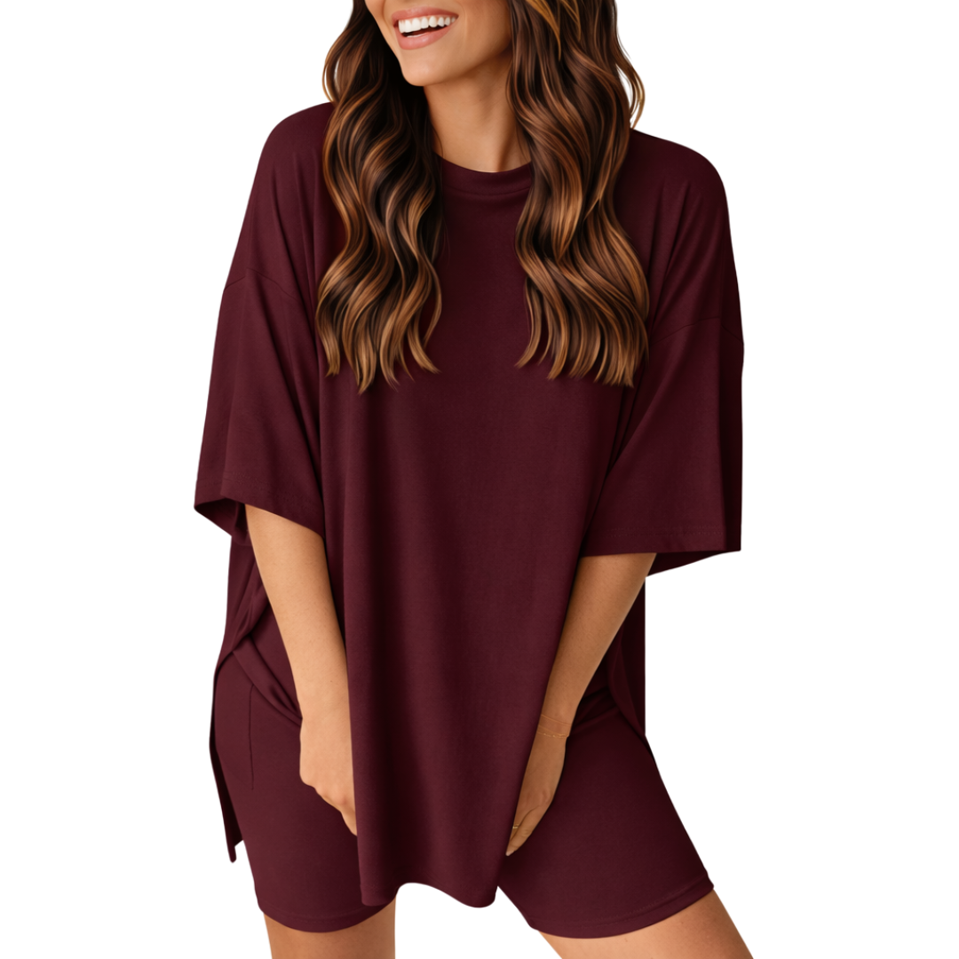 Two Piece Lounge Set with Cozy Design
