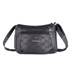 Large Capacity Women's Shoulder Bag, Multi-layer Fashionable Mother's Bag for Middle-aged Women