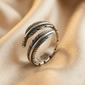 Adjustable Sterling Silver Memorial Ring with Hypoallergenic Design