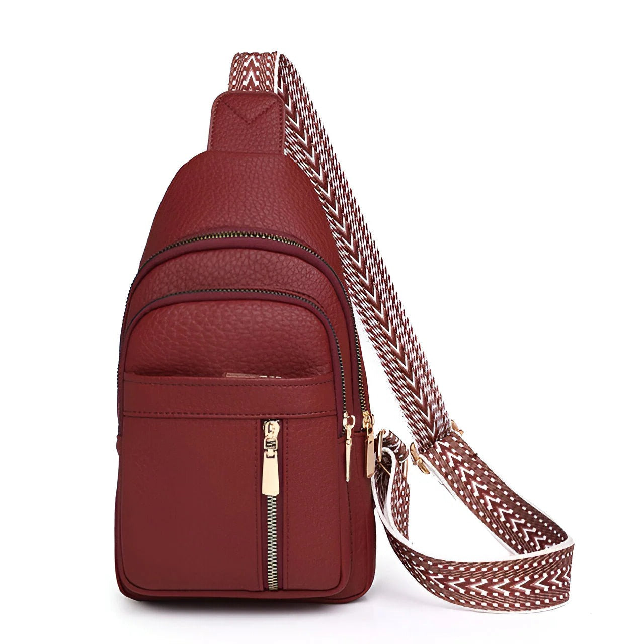 Anti Theft Sling Bag with Hidden Zip Pocket and Padded Phone Sleeve, Water Resistant Finish