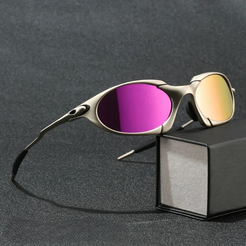Polarized Sunglasses with UV Protection and Lightweight Frame, Soft Nose Pads