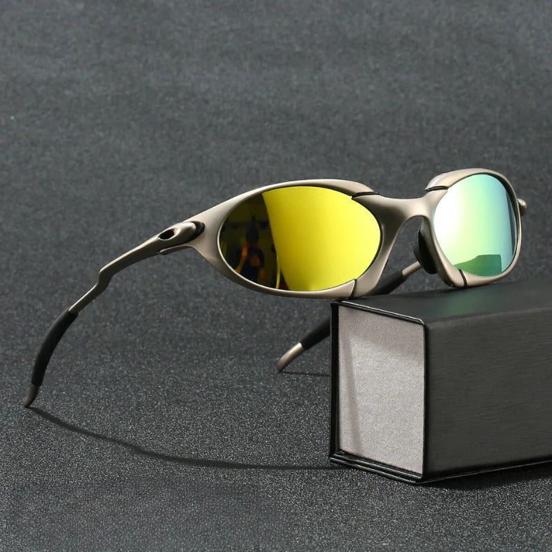 Polarized Sunglasses with UV Protection and Lightweight Frame, Soft Nose Pads