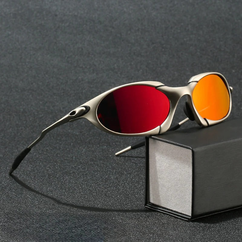 Polarized Sunglasses with UV Protection and Lightweight Frame, Soft Nose Pads