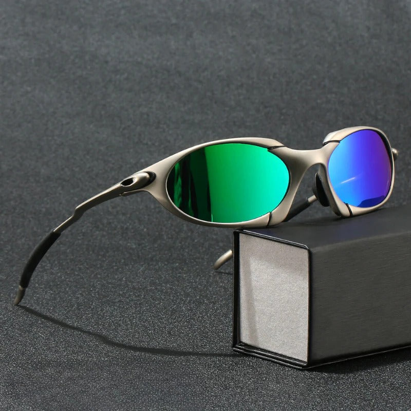 Polarized Sunglasses with UV Protection and Lightweight Frame, Soft Nose Pads