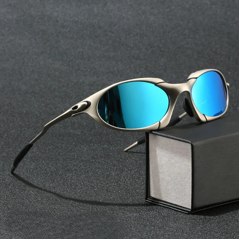 Polarized Sunglasses with UV Protection and Lightweight Frame, Soft Nose Pads