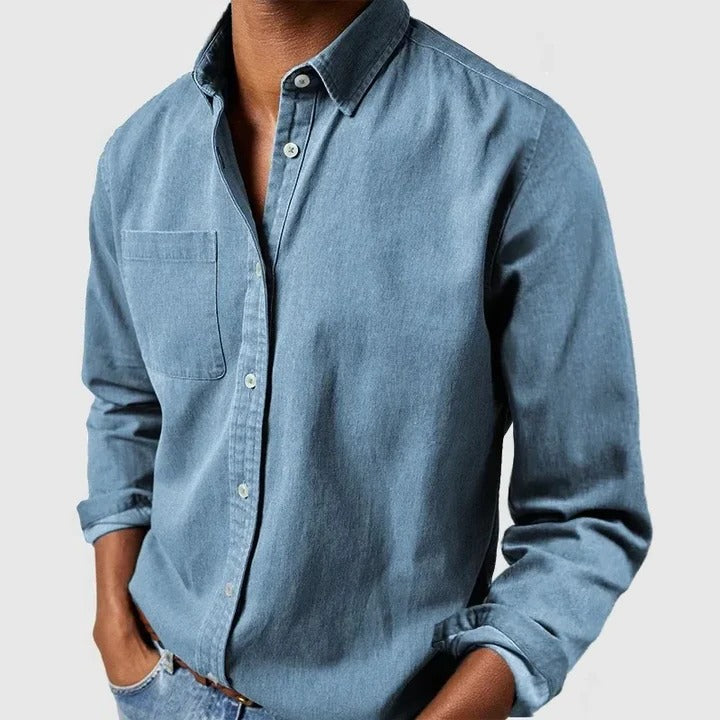 Relaxed Fit Long Sleeve Shirt
