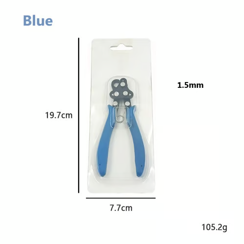Loop Forming Pliers with Single Motion Jaw and High Carbon Steel Construction