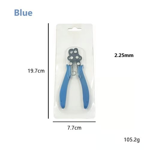 Loop Forming Pliers with Single Motion Jaw and High Carbon Steel Construction