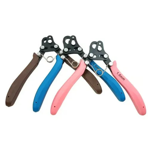 Loop Forming Pliers with Single Motion Jaw and High Carbon Steel Construction