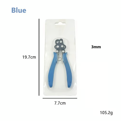 Loop Forming Pliers with Single Motion Jaw and High Carbon Steel Construction