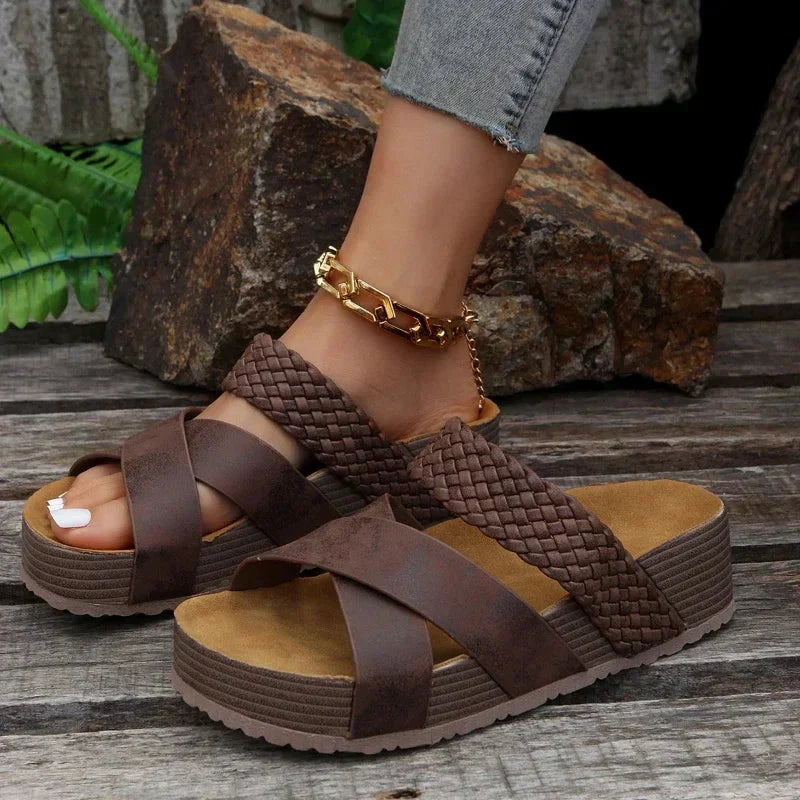 Cushioned Orthopedic Sandals with Ergonomic Sole and Breathable Design