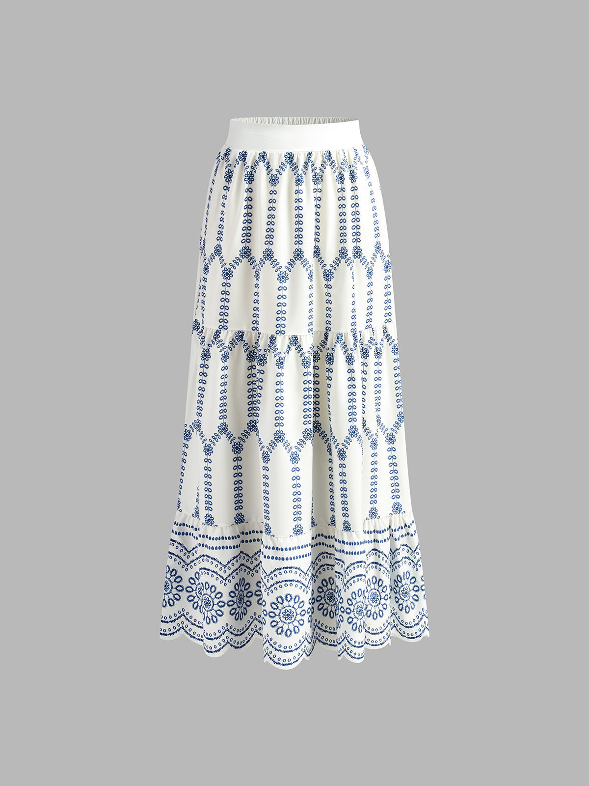 Sleeveless Printed Top with Tie Back and Lightweight Woven Fabric, Regular Fit