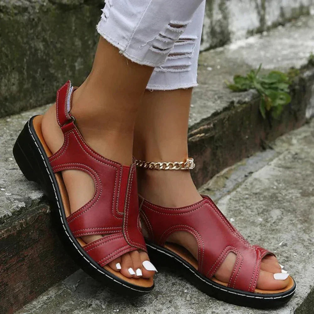 Orthopedic Sandals with Tri-Arch Support and Gel Insole Technology