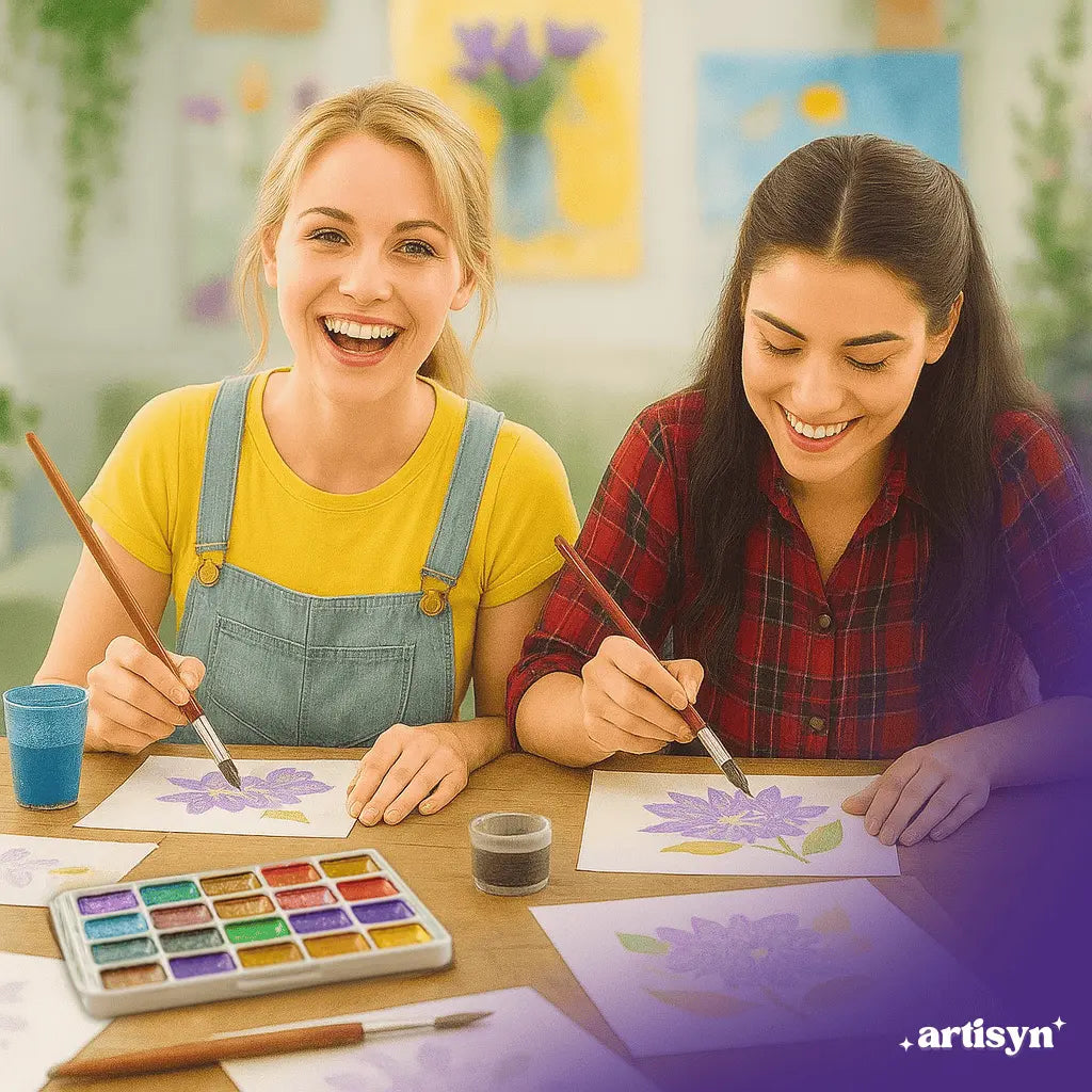 Watercolor Set for Easy Art Creation with LumaColor